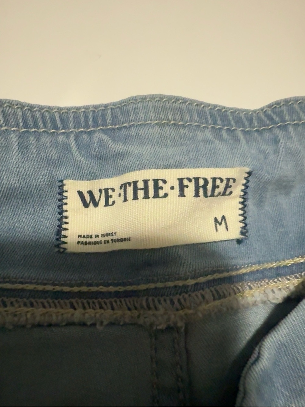 We The Free Pale Blue Denim pants